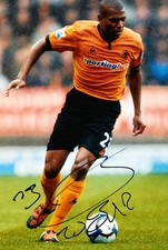 Wolves F.C Ronald Zubar Hand Signed Photo 12x8 1.