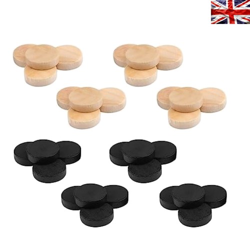 Durable 32pcs wooden checkers - durable,