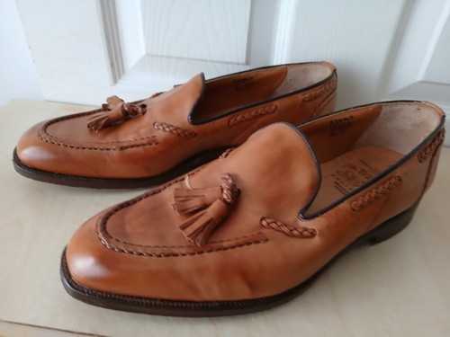 Trickers leather tassel shoes - leather,