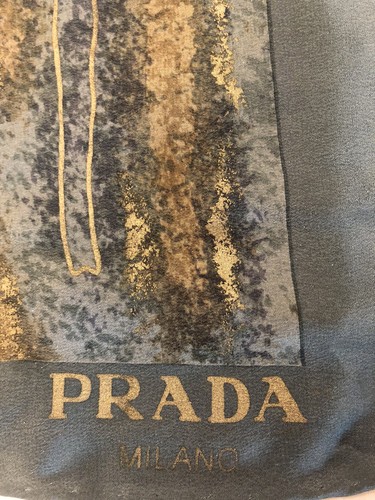 Prada milano 100 - prada, silk