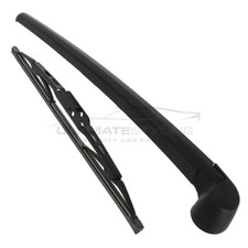 Rear Windscreen Wiper Arm & Blade Set 34 cm 13" Audi A3 8P Hatchback 2003-2013