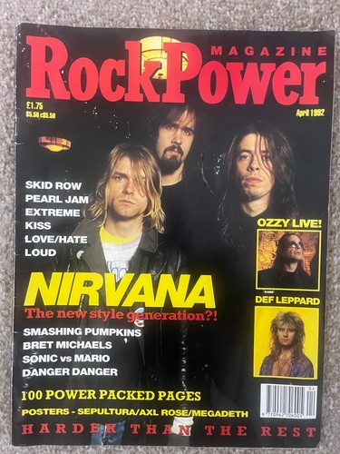Rock power magazine april 1992 - power,