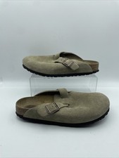 BIRKENSTOCK Boston Clogs Suede