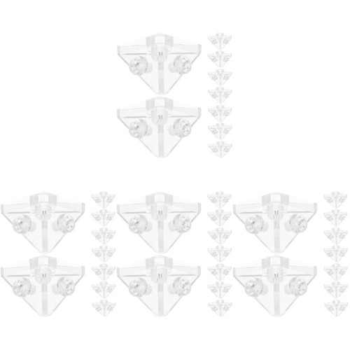 Reusable acrylic corner braces - reusable,