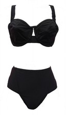 Special Triumph 171472 Underwired Full Cup Bikini Set Black 38D