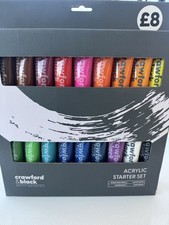 Crawford Black Acrylic Paint