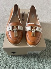 Dune tan leather loafers - , size