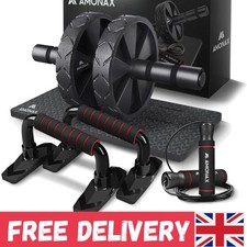 Dual Mode Ab Wheel Roller with