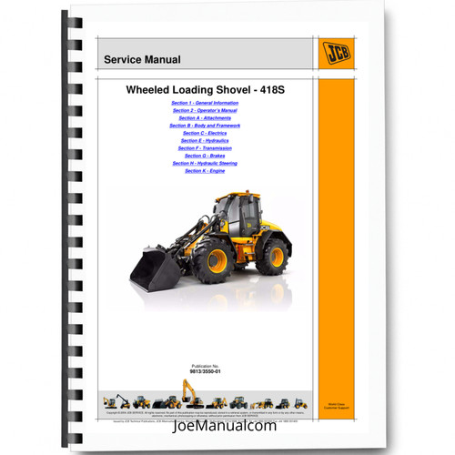 Jcb 418s wheeled loading - jcb,