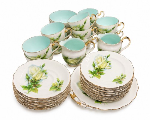 Roslyn tea cups set 11 - tea,