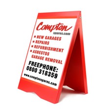 A-BOARD PAVEMENT SIGN MENU