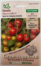 Tomato Seeds F1 Cherry Falls