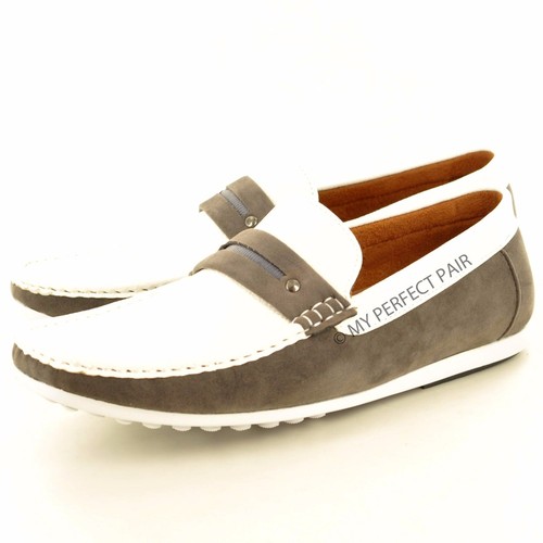 Mens leather look casual - mens,