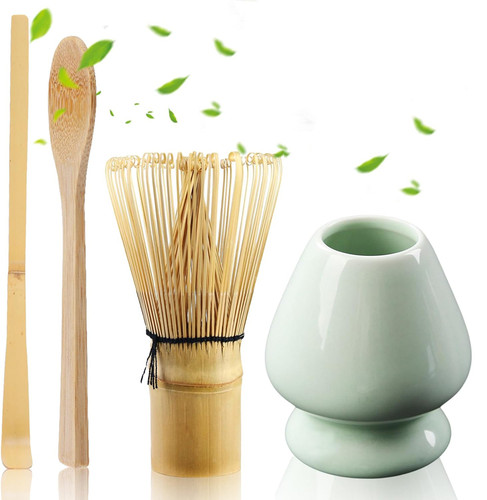 4pcs matcha japanese tea set - tea,
