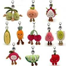 JC Plush Fruit Keyring |