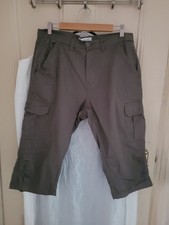 M&S 3/4 Cargo Shorts Mens 34"