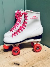 Vintage 80s Women White Pink