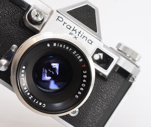 Praktina biotar 2 58 red - fx, 2/58