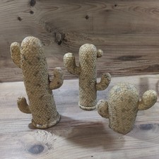 Trio Of Cactus Cacti Ceramic