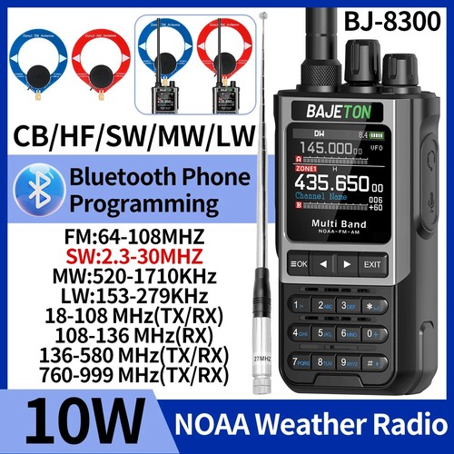 Bajeton 8300 10w ham radio - ham,