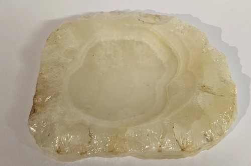 Heavy vintage white onyx - heavy,