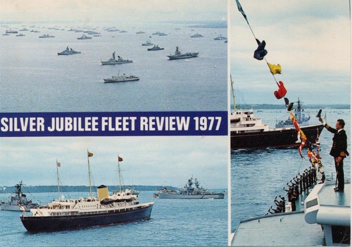 Silver jubilee fleet review - jubilee,