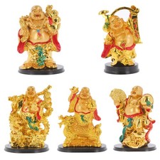 Happy Buddha Statue Golden