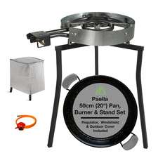 Paella Pan Set. 14 Servings