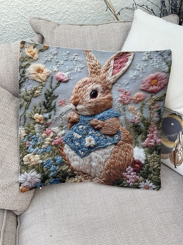 Super soft rabbit flowers - soft, in
