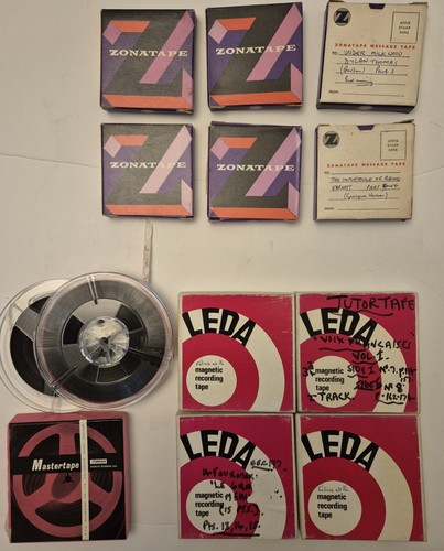 Reel audio tapes - to,