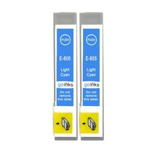 2 Light Cyan Ink Cartridges