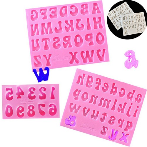 Cake mould alphabet - mould,