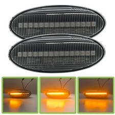 Dynamic LED Side indicator Repeaters lights Clear For Suzuki Swift 2004-