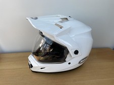 Bell MX-9 Adventure Off-Road Helmet White Motorcycle Full-Face Visor Size - XXL