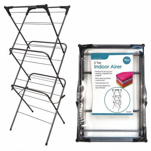 Tier folding clothes airer - 3,