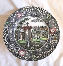 W R Midwinter Landscape Dinner Plate