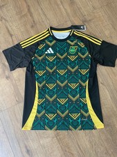 Jamaica large  away 2025 football top kit strip brand new