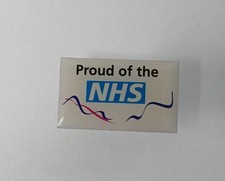 'Proud of the NHS' lapel / pin