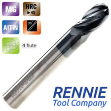 Solid Carbide 4 Flute Ballnose