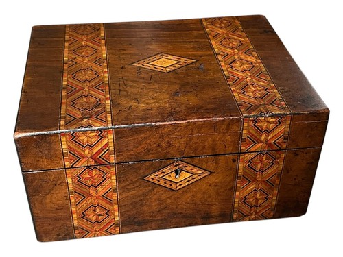 Victorian tunbridge ware work - victorian,