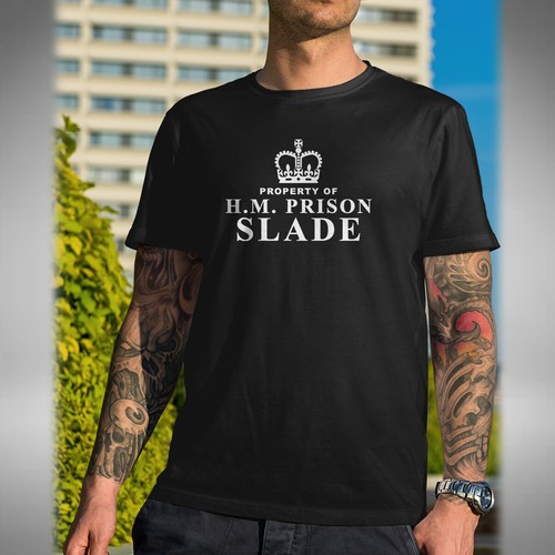 Hmp slade prison shirt - hmp, funny