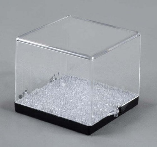 Perky boxes display rocks - boxes,