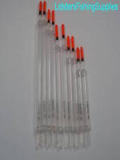 10 New Assorted Fishing Crystal Waggler Floats