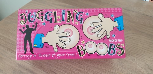 Juggling boobs stress reliever - juggling,