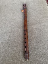 Vintage Wooden Adler Recorder Or Flute 13” Long (TD)