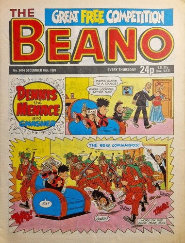 Beano comic 2474 december - -,