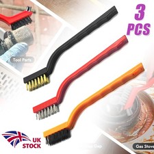 Pack of 3 Small Wire Brush Set