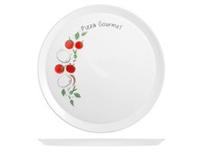 6 Pizza Plates In Opal