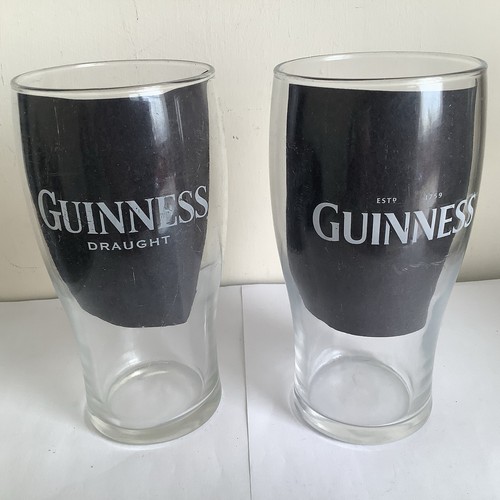 Guinness pint glasses crown - 2,