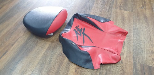Custom speed seat black red - seat, black/red